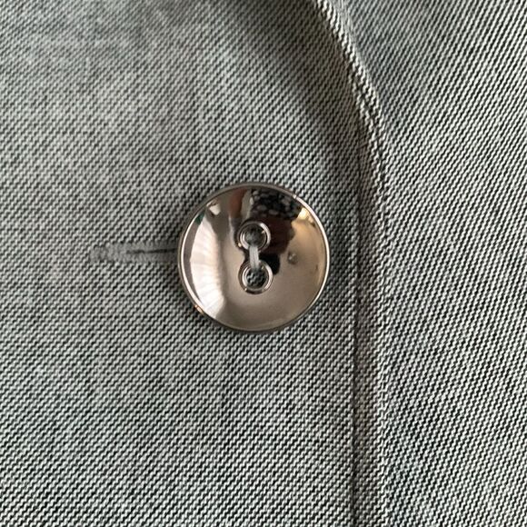 Isabella Grey Single Button Closure Women’s Blazer Jacket Size 12 - Picture 7 of 10